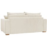 Bobochic Paris Krem sklopiva sofa od samta 225 cm Augustin – | shoptok.hr