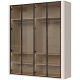 Jela Ormar Rondo P4-4AL/RO,198x225x56cm, Bež - metalik | ePonuda.com