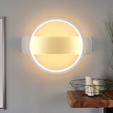 Nettlife LED notranja stenska svetilka - Bela, moderna oblika, stenska svetilka 7W, topla bela 3000K, (22136359) | Shoptok.si
