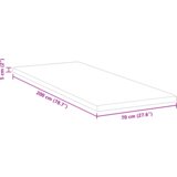 Jastučići za madrace Bijelo 70 x 200 cm Poliester bez ljepila | shoptok.hr