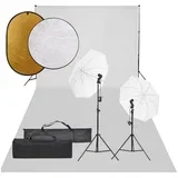 Komplet za foto studio z lučmi, ozadjem in odbojnikom