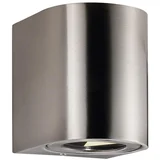 LED spoljno zidno svetlo CANTO 2xLED/5,5W/230V IP44 nerđajući čelik