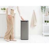 Brabantia Siva željezna kanta za smeće na dodir 30 l Bo Touch – | shoptok.hr