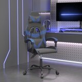  Igraća stolica crno-plava od umjetne kože | shoptok.hr