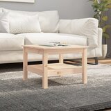 vidaXL Stolić za kavu 55 x 55 x 40 cm od masivne borovine | shoptok.hr