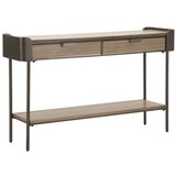 Mauro Ferretti Smeđi pomoćni stol od masivne jele 31x120 cm Toronto – | shoptok.hr