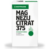 Dietpharm magnezijum citrat 375mg 20 šumećih tableta 122655 Cene