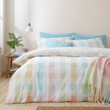 Catherine Lansfield Enojna posteljnina 135x200 cm Spring Check – | Shoptok.si