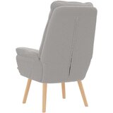  Fotelja Svijetlo siva 69 x 74 x 93 cm Sherpa Tkanina | shoptok.hr