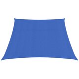 vidaXL Senčno jadro 160 g/m² modro 3/4x2 m HDPE, (20703011) Cene