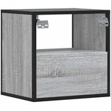  Zidni noćni ormarić Sivi Sonoma 40x31x39,5 cm | shoptok.hr