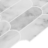  Pernata pločica 20 pcs Sivi mramor 30 x 30 cm Poliuretan i PET | shoptok.hr
