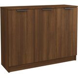 Maison Chic Komoda - Predalnik rjavi hrast 90,5x30x70 cm konstruiran les, (21717904) Cene