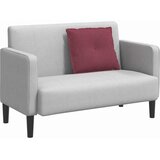  Jastuk za leđa Vinska crvena 60 x 19 x 50 cm tkanina | shoptok.hr