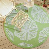 vidaXL Vanjski tepih zeleni Ø 160 cm PP | shoptok.hr