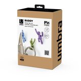 Umbra Plastična kuke u setu 3 kom s postavljanjem bez bušenja Buddy – | shoptok.hr