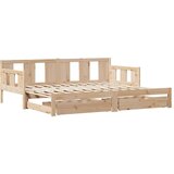 vidaXL Dnevni krevet na razvlačenje s ladicama bez madraca 80x200 cm | shoptok.hr