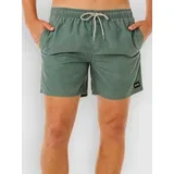Offset Washed Volley Boardshorts moss