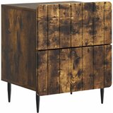  Noćni ormar s ladicama 2 pcs Dimljeni hrast 43 x 34,5 x 49,5 cm | shoptok.hr
