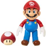 Jakks Pacific Mini Figure Super Mario - Wave 19 - Mario With Super Mushroom | ePonuda.com