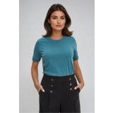 Marisse Green Short-Sleeved Cotton T-Shirt | shoptok.hr