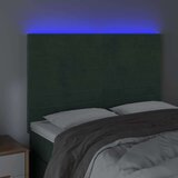  Posteljno vzglavje temno zeleno 144x5x118/128 cm žamet, (20951683) | Shoptok.si