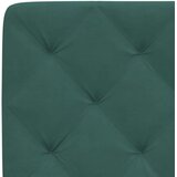 vidaXL Krevet s madracem tamnozeleni 140x200 cm baršunasti | shoptok.hr