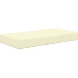  Jastučić za sjedenje na otvorenom Krema 80 x 40 x 8 cm - Krema 80 x 40 cm | shoptok.hr