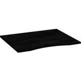vidaXL Mizna plošča temno rjava 100x80x2,5 cm trdna hrastovina | Shoptok.si