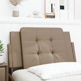 Maison Chic posteljno vzglavje - vzglavna omarica - vzglavna stranica kapučino 90 cm umetno usnje, (21704042) | Shoptok.si