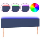  LED uzglavlje plavo 160x5x78/88 cm od tkanine | shoptok.hr