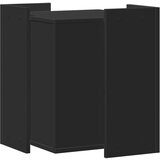 vidaXL Kutija za mačji pijesak crna 42x42x51 cm konstruirano drvo | shoptok.hr