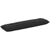 vidaXL Poglavni vzglavnik Črna 180 x 50 cm Žametna tkanina, (5000278238) | Shoptok.si
