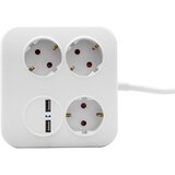 REV RITTER razdelilec rev powerquad (3 vtičnice, 1,4 m, 3500 w, dva usb) Cene