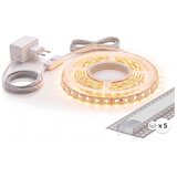  Komplet 1x LED traka MYLIVING LIGHTSTRIP LED/22W/230V 5m + 5x ugradni profil 1 m u