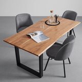 Bessagi Home jedilna miza malmo, les akacije, 180x90 cm | Shoptok.si