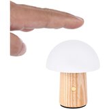 Gingko LED zatemnitvena namizna svetilka iz masivnega jesena v naravni barvi (višina 7 cm) Alice – | Shoptok.si