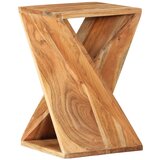 vidaXL Stranska mizica 35x35x55 cm trden akacijev les Cene