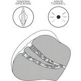 Lovetoy Streetgirl&#039;s 4 - umjetna vagina i stražnjica torzo (naturalno) | shoptok.hr