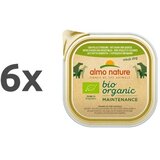 Almo Nature Bio Organic - piščanec in zelenjava 6 x 100 g | Shoptok.si