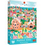 Trefl Umetnost barv, Barcelona 1000-delna premium sestavljanka - | Shoptok.si