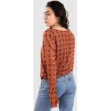 24COLOURS 12444 Mesh Layer Majica z dolgimi rokavi patterned | Shoptok.si