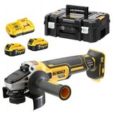 Dewalt Akumulatorski kotni brusilnik DeWALT DCG405P2 Brushless (18 V, premer brusilne plošče: 125 mm, 9.000 vrt./min) | Shoptok.si