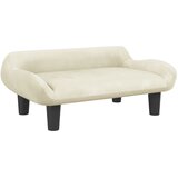 Maison Chic Otroški kavč - Otroški divan - Otroški sedež krem 70x40x24 cm žamet, (21729587) | Shoptok.si