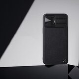 Nillkin CamShield usnjena torbica za iPhone 13 Pro Max s pokrovčkom za kamero | Shoptok.si