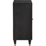  Kreveta Crna 60 x 33 x 75 cm Čvrsto drvo manga | shoptok.hr