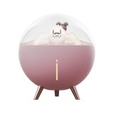 Venisymlis Prenosni Mini Vlažilec Space Bear Z Nočno Lučko, Namizni Vlažilec Usb, 260 Ml Hladne Meglice, (22060852) Cene