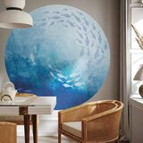  Okrugla fototapeta - Sea depths 230x230 | shoptok.hr