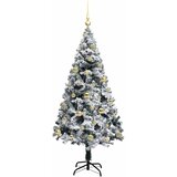  Umjetno božićno drvce Bijelo 150 cm PVC i Čelik i Plastika | shoptok.hr