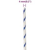  Brodski konop bijeli 4 mm 500 m od polipropilena | shoptok.hr